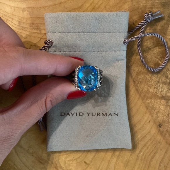 David Yurman Topaz Ring - Picture 1 of 3